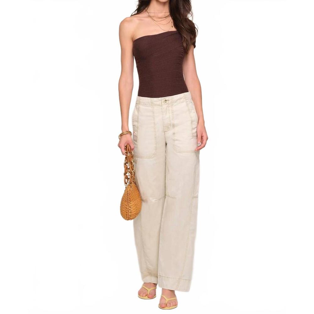 NEW HEARTLOOM elosia straight fit pants in stone